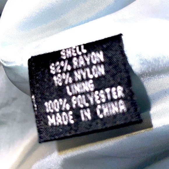 Women’s ADRIANNA PAPEL Rayon & Nylon Blue Sleeveless Sweetheart Midi Dress Sz 10 - Picture 12 of 12